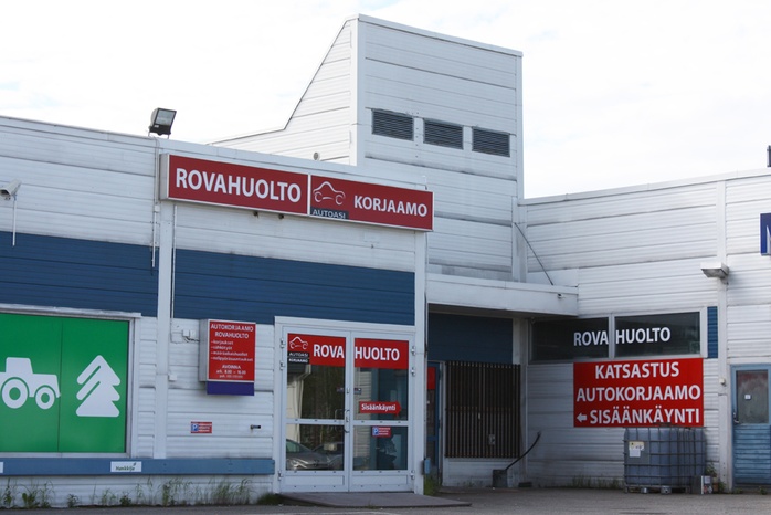 Kuva autohuoltoliikkeestä Autoasi Rovahuolto Rovaniemi